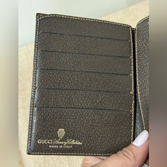 GUCCI Vintage Accesory Collection Bifold Wallet with Sherryline - Picture 9 of 11